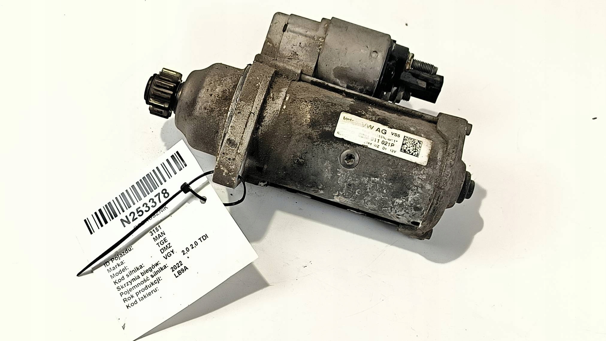 startér 02M911021P MAN TGE