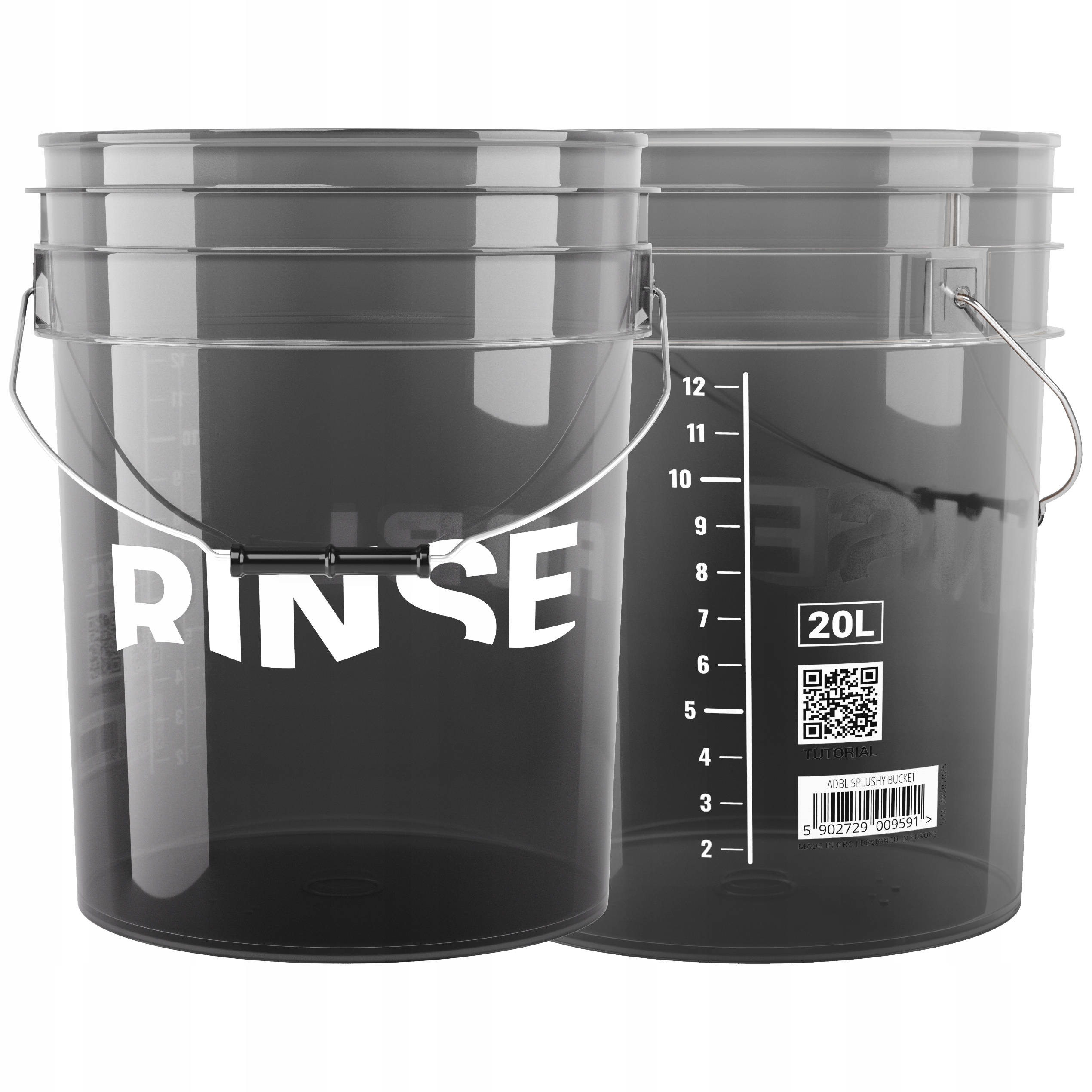 Adbl Splushy Rinse Bucket 20L Wiadro Detailingowe Do Mycia Auta Samochodu