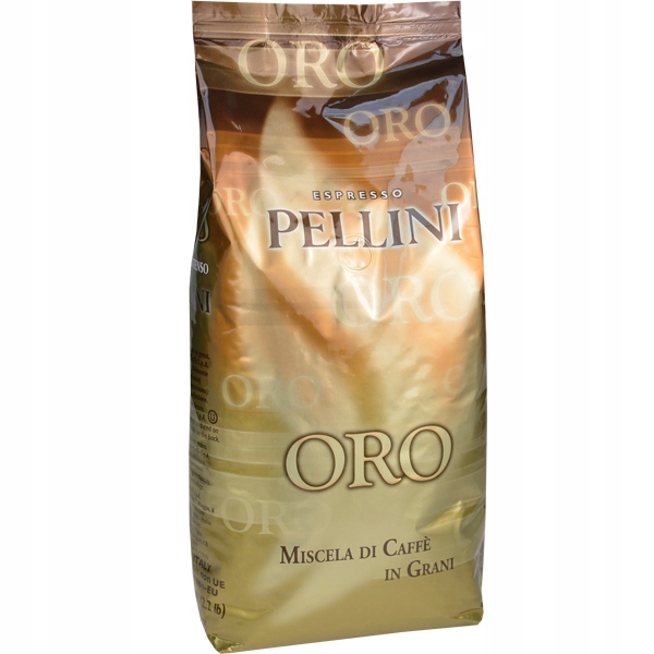 Kawa ziarnista Pellini Aroma Oro Gusto Intenso 1kg o videobook