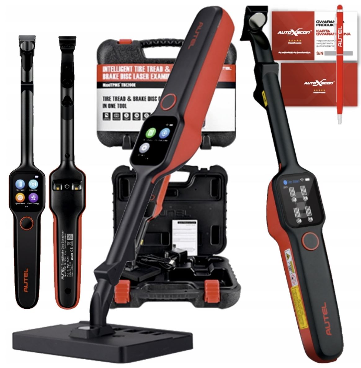 Autel TBE200EU Laserový analyzátor pro měření hloubky dezénu pneumatik