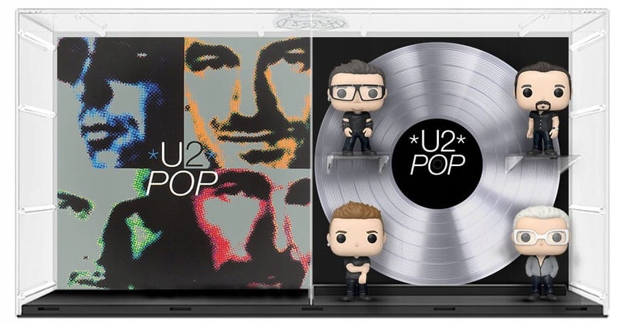 Funko Pop Albums Deluxe: U2 Pop Bono, The Edge, Larry Mullen Jr., Adam Cl