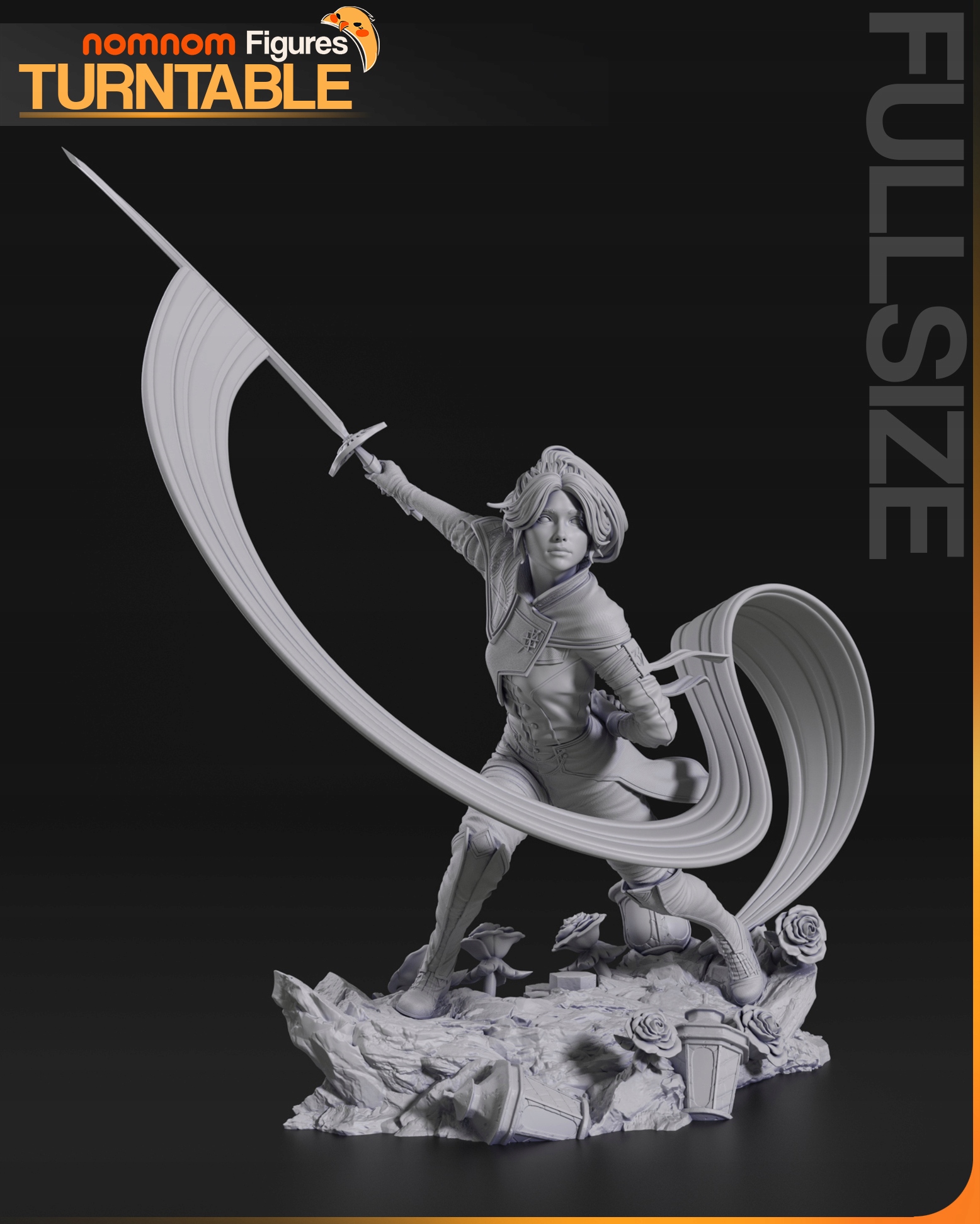 Figurka Maelle Clair Obscur Expedition 33 Mini NomNom Figures 3D tisk 16K