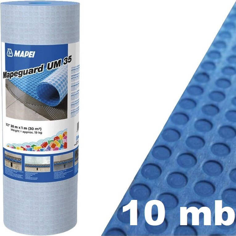 Mapei Mapeguard UM35 10m 10m2 Mata Kompensacyjna Hydroizolacja Balkon Taras