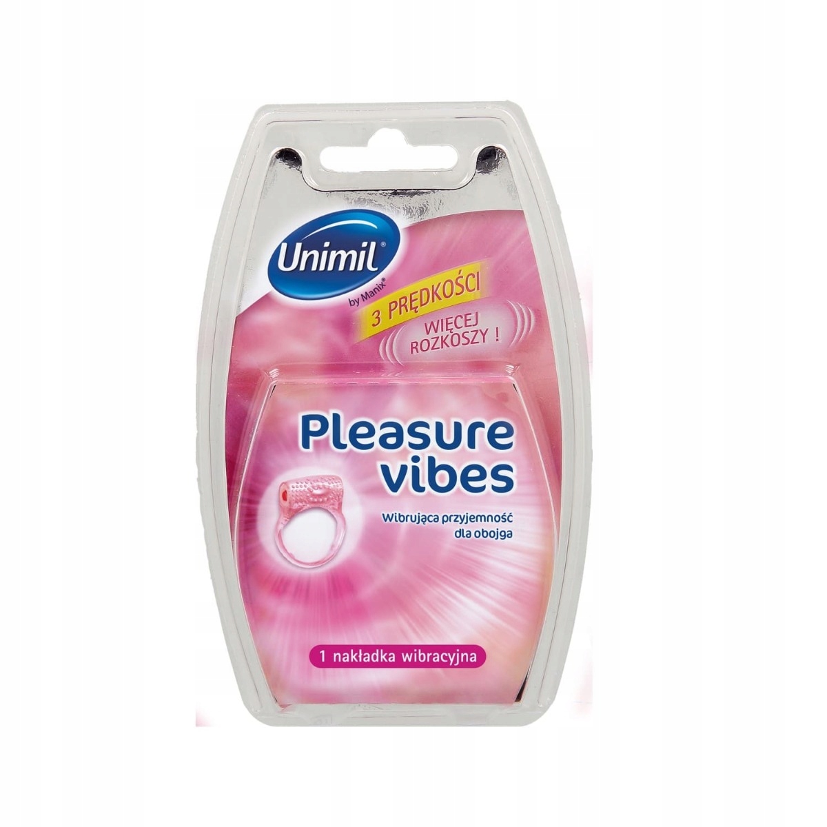 

Unimil Pleasure Vibes Nakładka Wibrująca 1 szt.