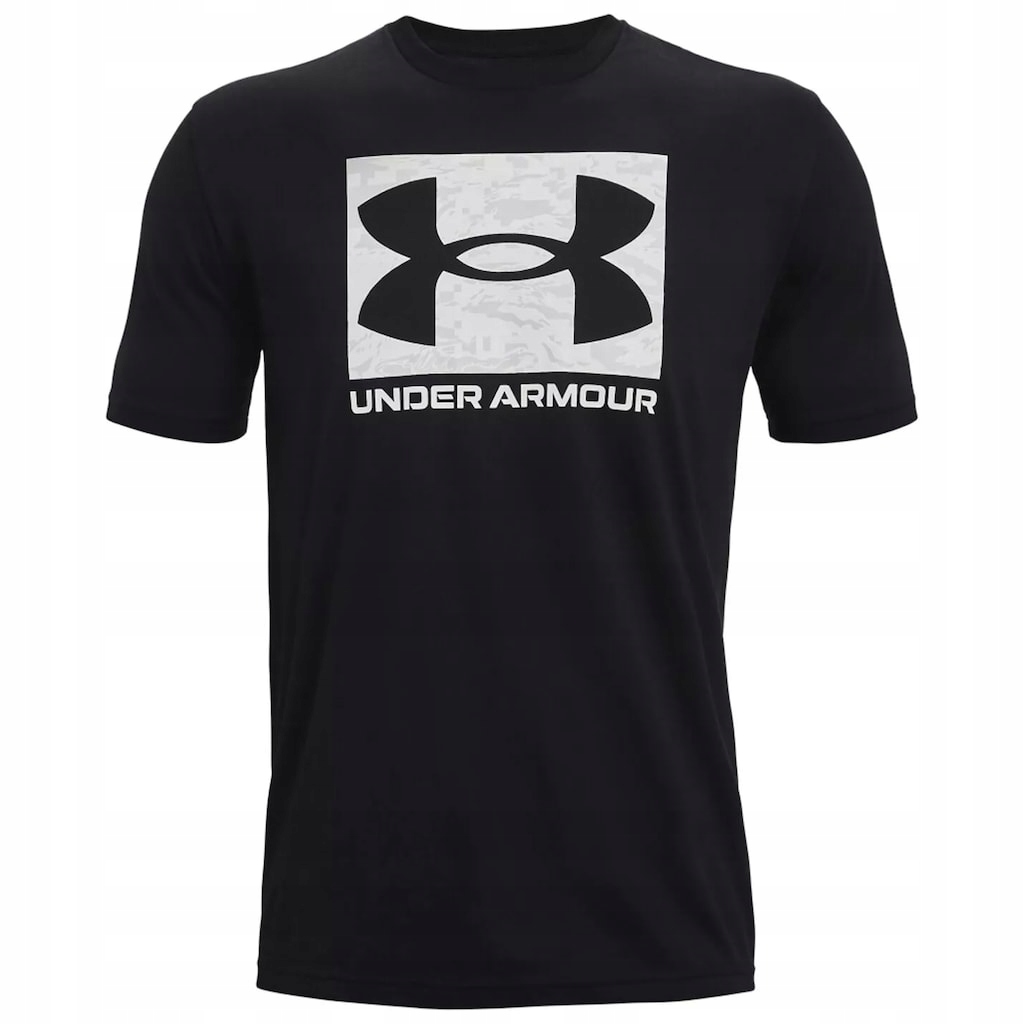 Tričko Tričko Under Armour Ua Abc Camo Boxed Logo Black/White S