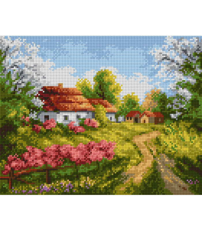 Sada Ariadna kanva mulina vyšívací jehla 24x30 6029