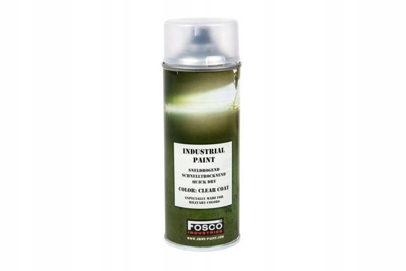 Lakier bezbarwny Fosco Industrial Paint clear coat 400 ml