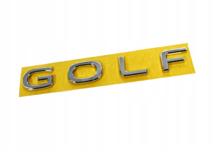 Emlemat znak nápis Golf na klapke Vw Golf 8 VIII