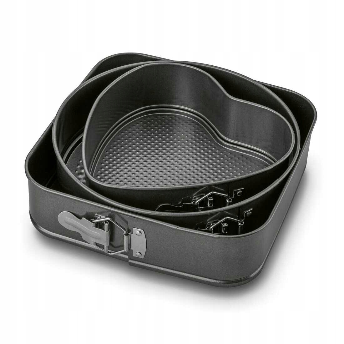 

Komplet 3 Form Do Pieczenia Tortownic Tadar