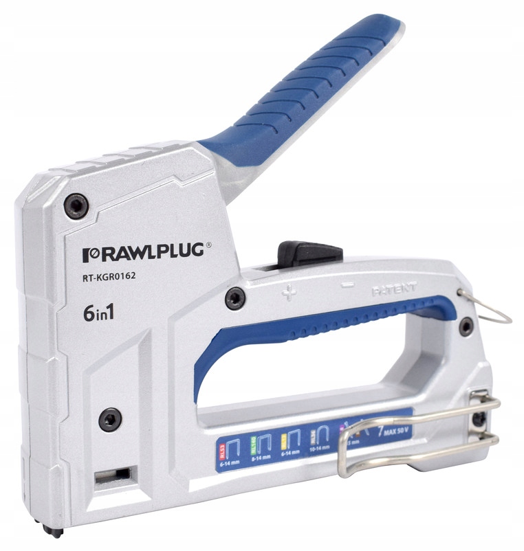 Ruční Sešívačka Kovová Pro Sponky 4-14 mm 6v1 Rawlplug