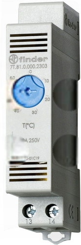 SERIA 7T Termostat modułowy 10A 230V 7T8100002303PAS
