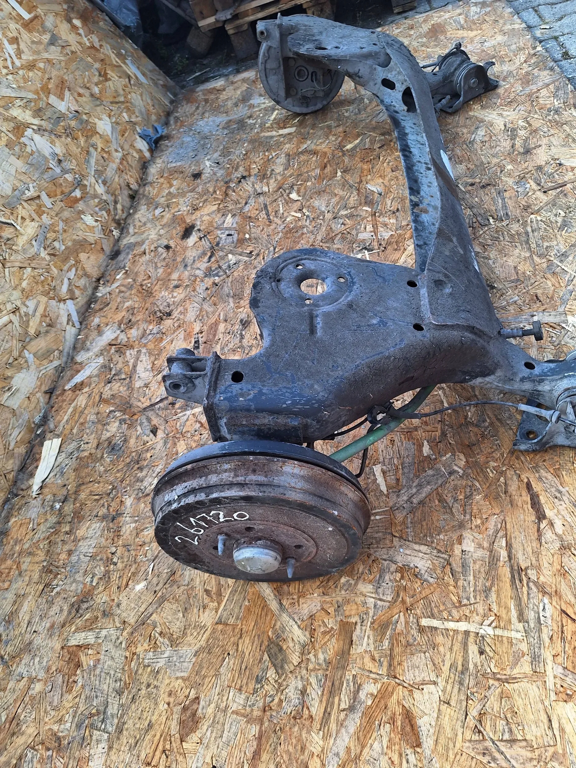 axis springing rear part Fiat Fiorino Nemo Qubo 07
