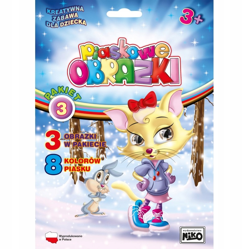 

Niko Piaskowe obrazki Kolorowanki Pakiet 3