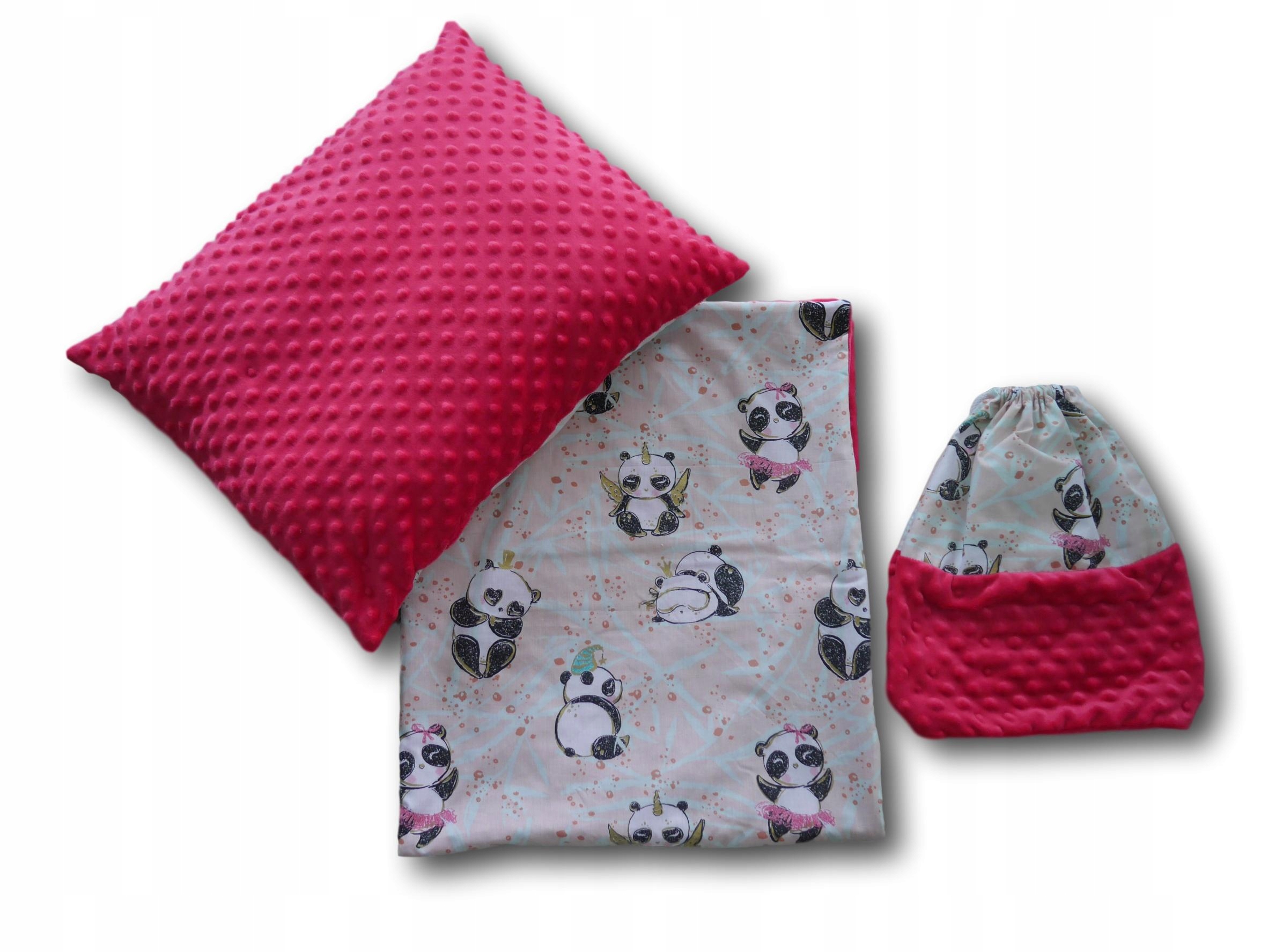 Kocyk poduszka 100/85cm do żłóbka gratis Bohater inny