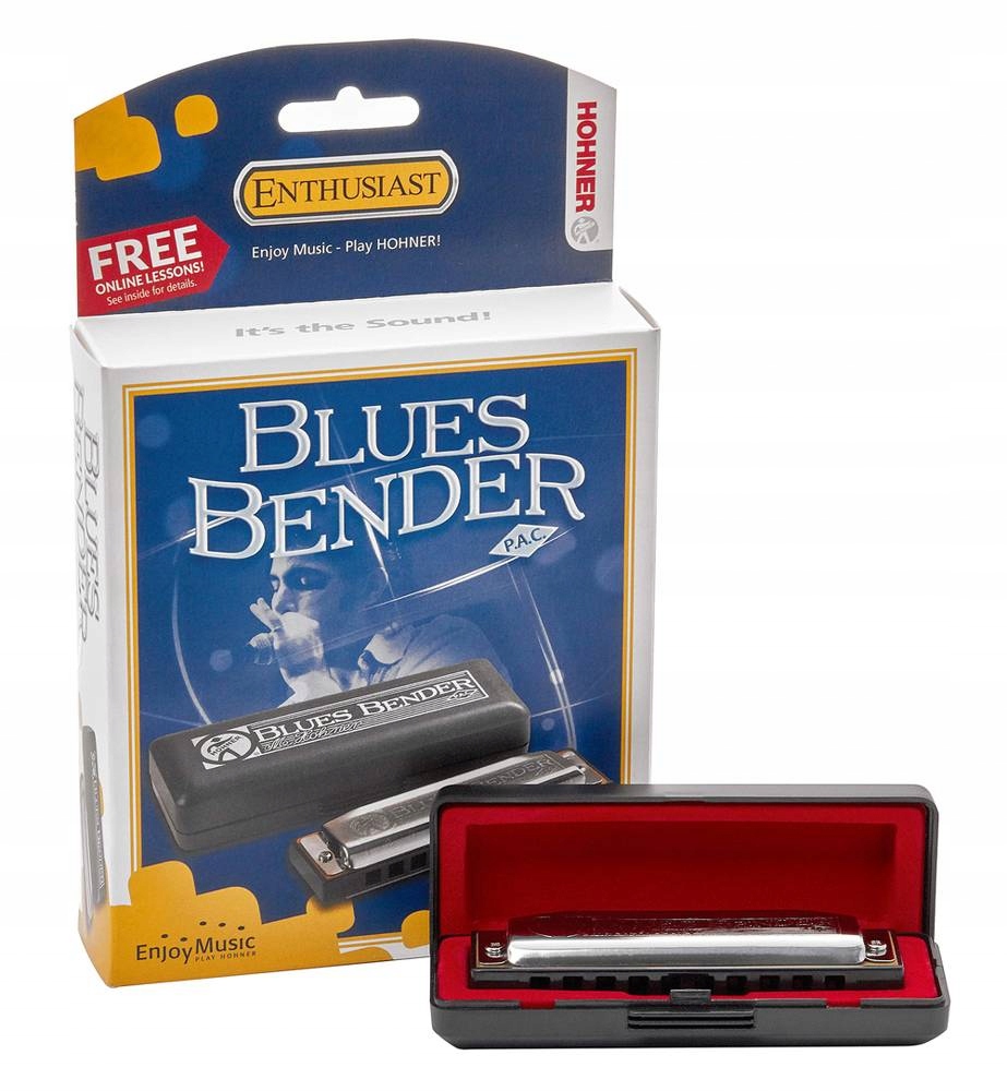 Harmonijka ustna Hohner Blues Bender C diatoniczna