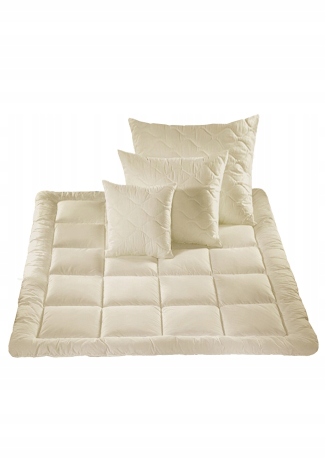 Prikrývka ovčia vlna Fortuna 140x200-1400g krém sypok