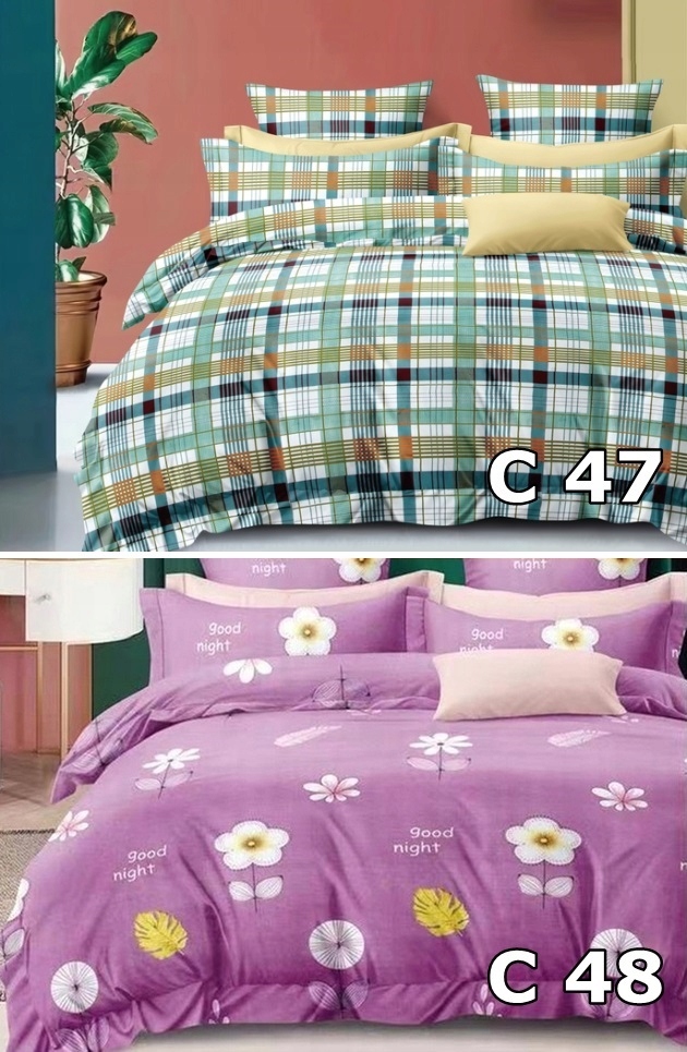 POŚCIEL 200x220 BAWEŁNIANA + 2 POSZEWKI NOWE WZORY Kolor wielokolorowy