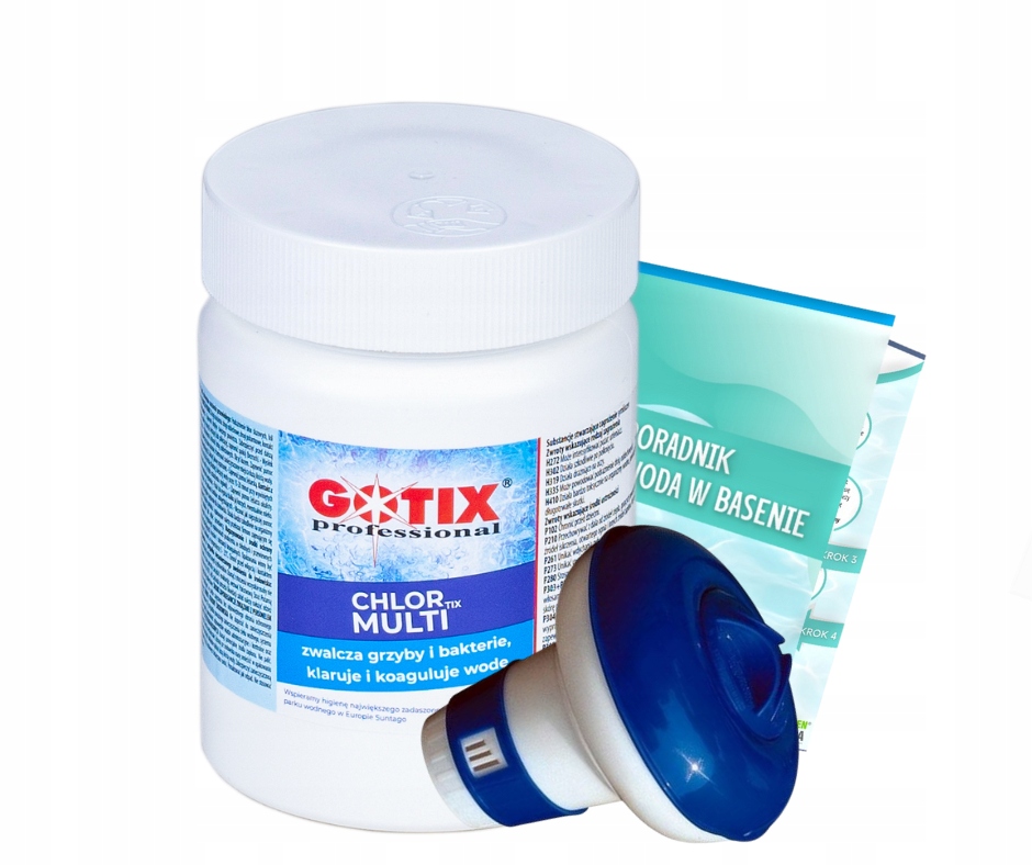 

Chemia Chlor Tabletki do Basenu 20x20g Dozownik