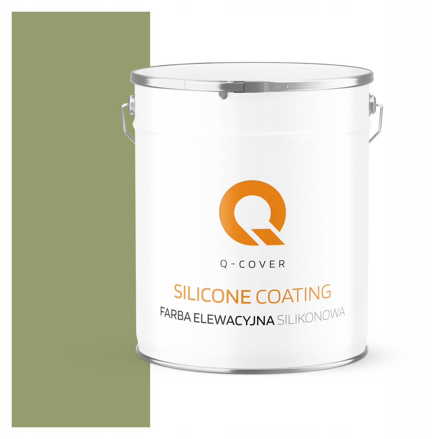 Barva Na Malování 5L Zelená F484 Fasádní Uv