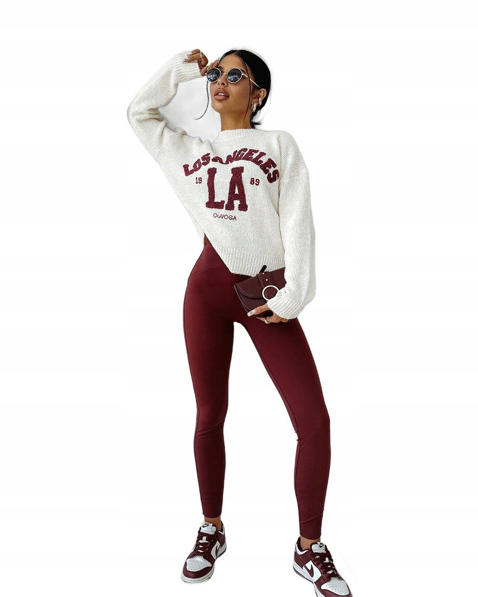 Sweter damski OLAVOGA LUURE 2025 ecru L