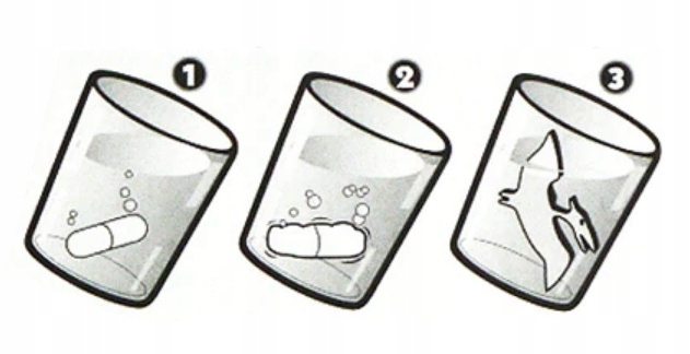 KAPSUŁKI ROSNĄCE W WODZIE DZIKIE ZWIERZĘTA Marka inna