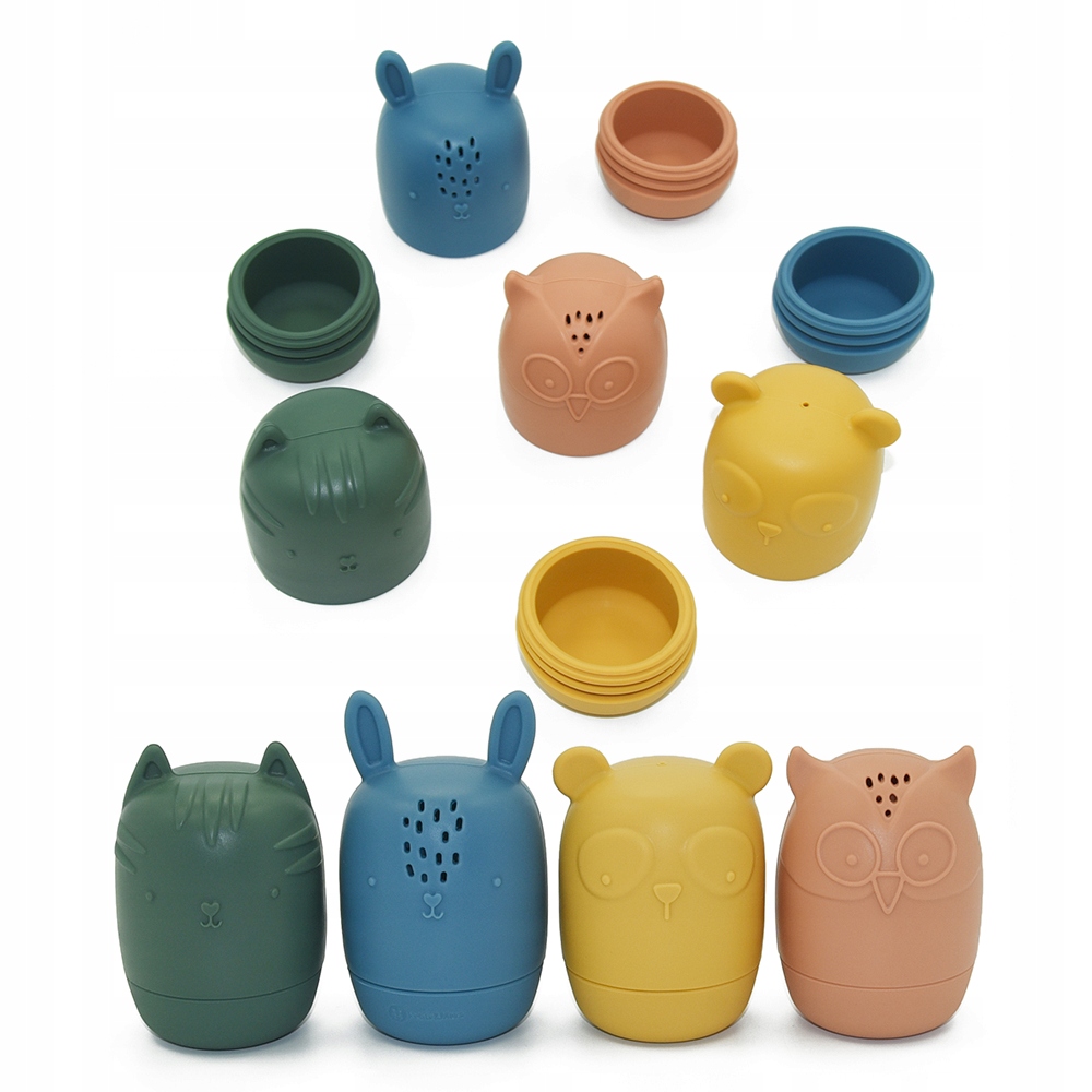 

Otwierane zabawki do kąpieli silikon Amigos