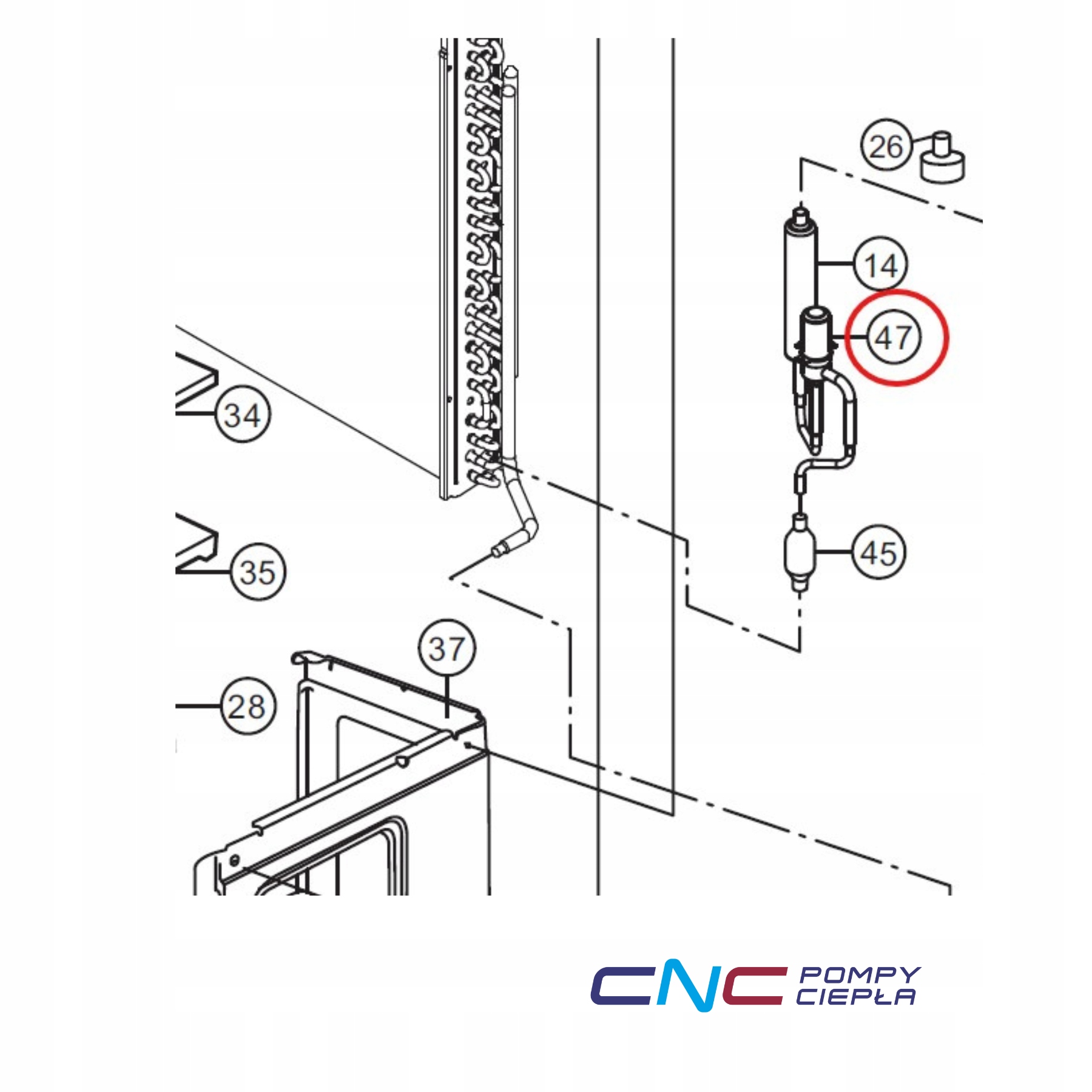 Panasonic ACXB05-01350 ACXB05-01080 expanzný ventil klimatizačného zariadenia