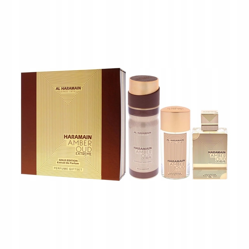 Al Haramain Amber Oud Gold Edition Extrémní Parfémy 75 Ml 30ml Deodorant