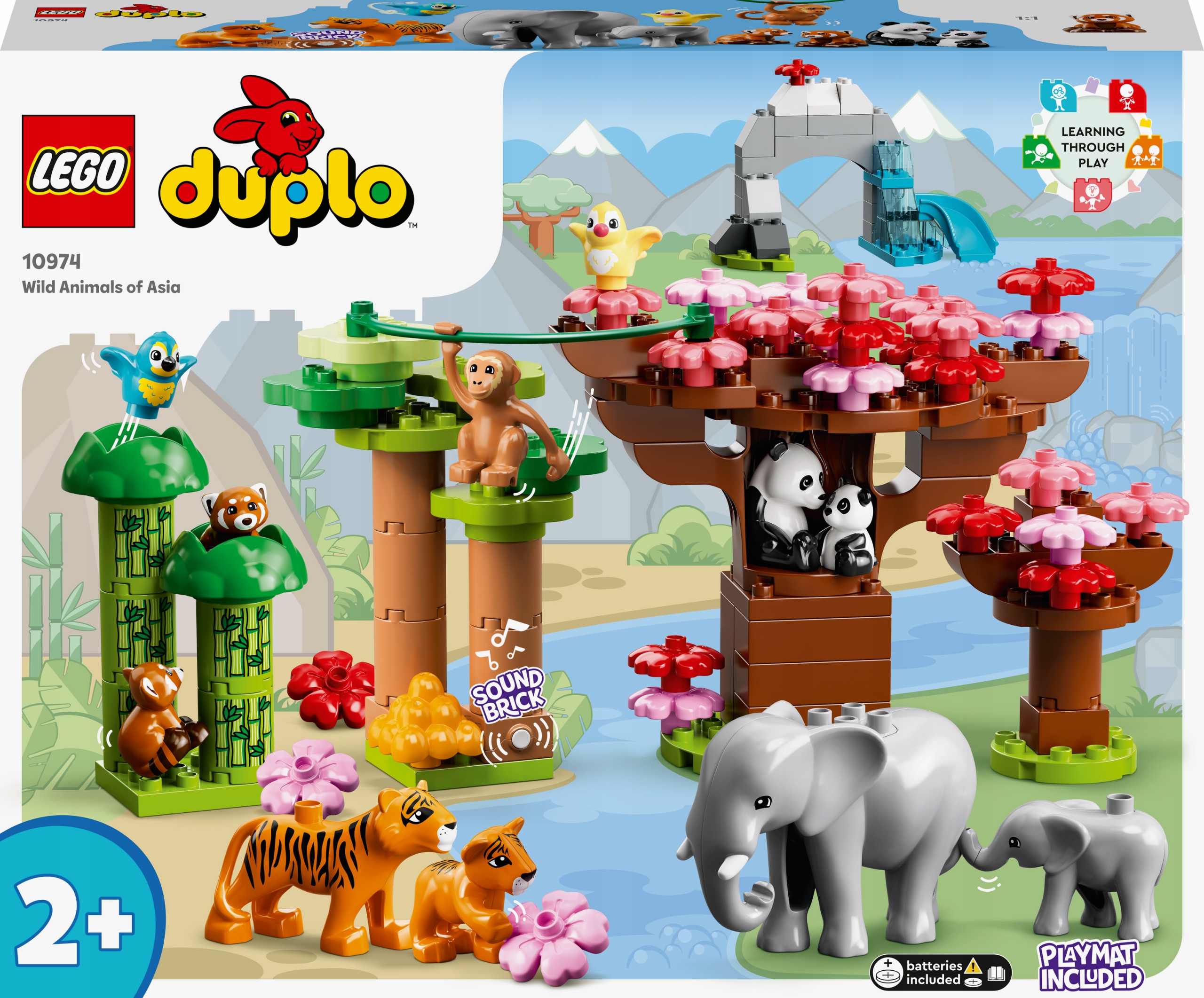 

Lego Duplo Dzikie zwierzęta Azji 10974