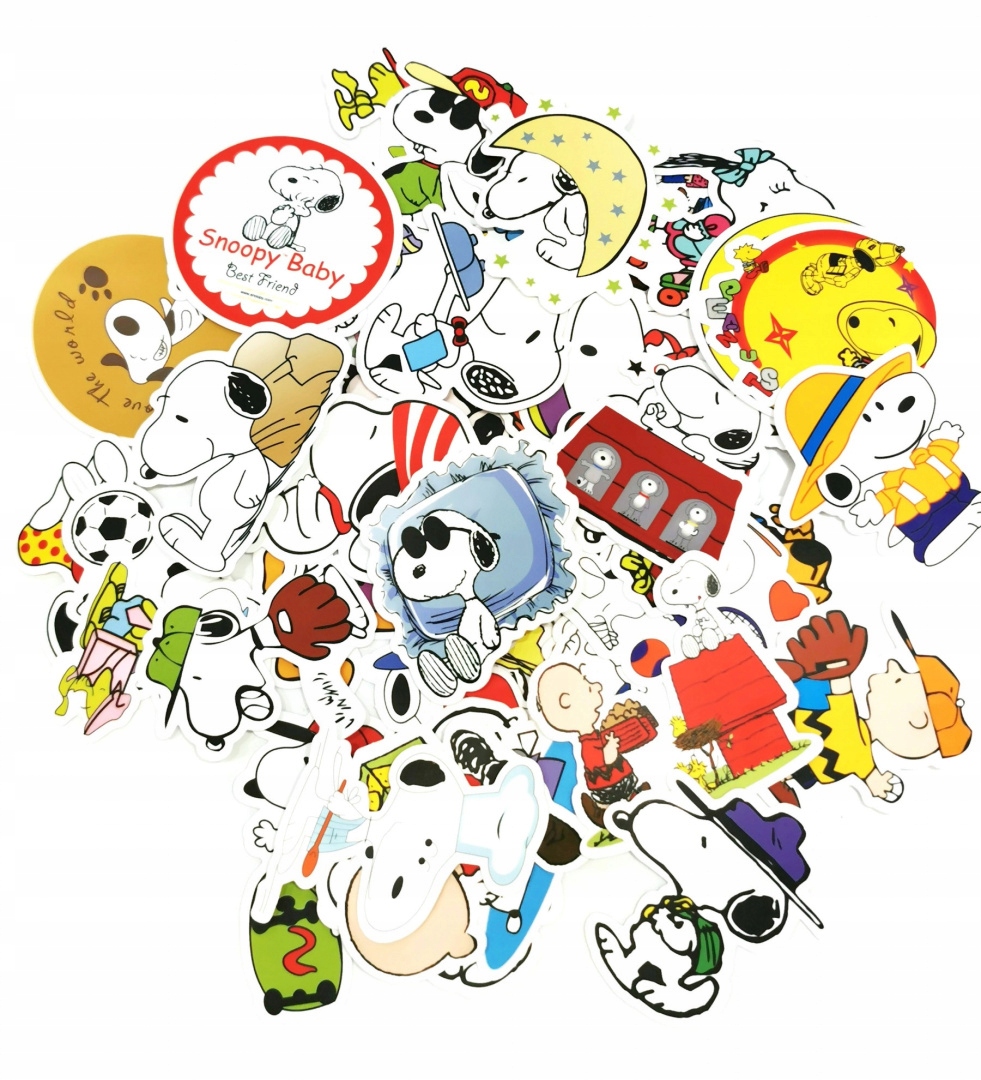 

Zestaw Naklejek Wlepki Sticker Bomb Snoopy Baby