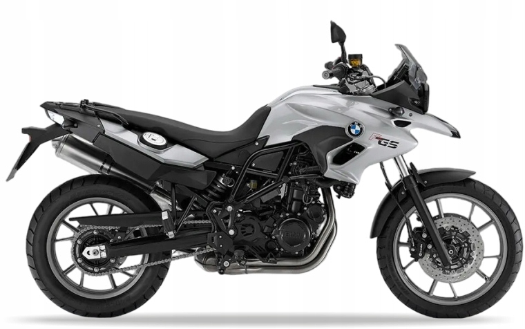 Samolepky Na Motocykl Juula Pro Bmw F 700 Gs 2012-2013 Stříbrné WN99