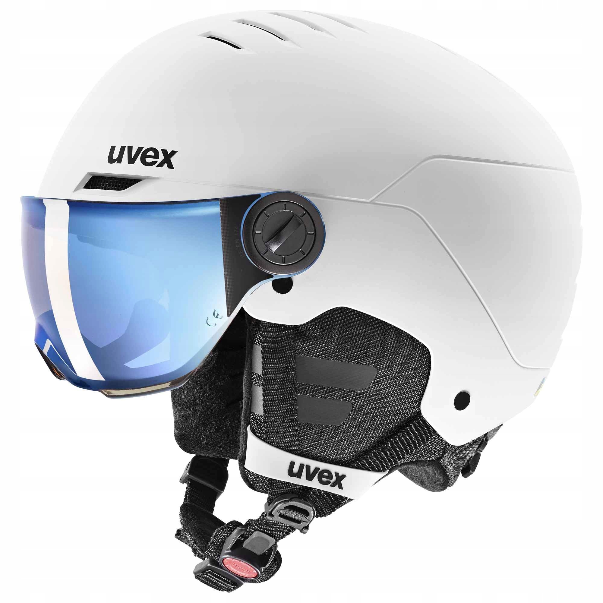 Kask Uvex 51 55 cm 51-55 cm biały