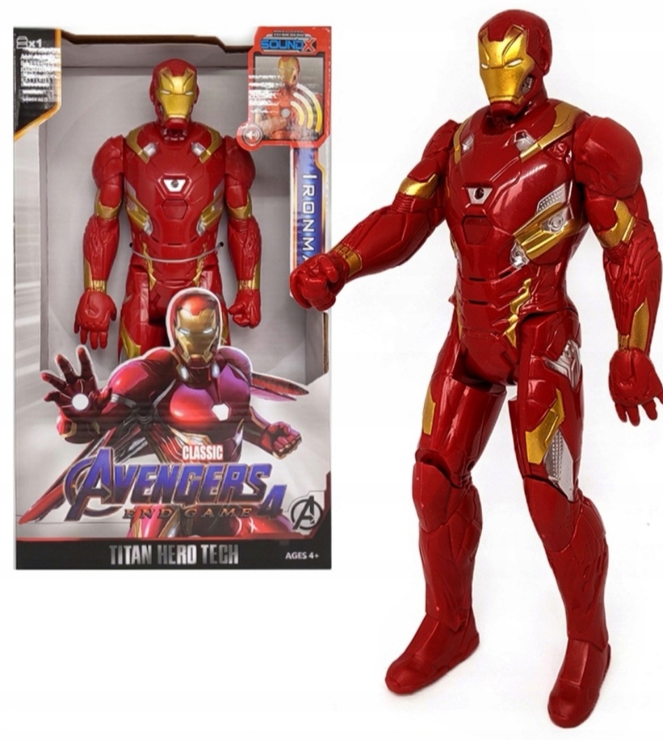 

Duży Ironman Figurka Avengers 30CM Z Dzwiękiem