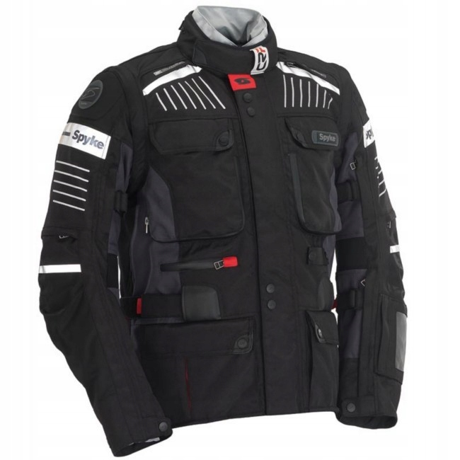 Bunda Motocykel Spyke Pathfinder Wp Man Čierna 50