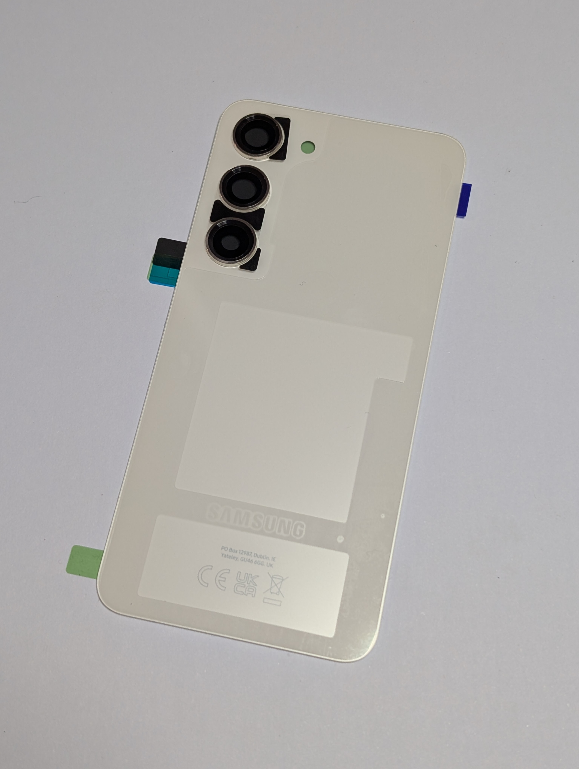 100% originální nová klapka Samsung S23 SM-S911 Cream krémová