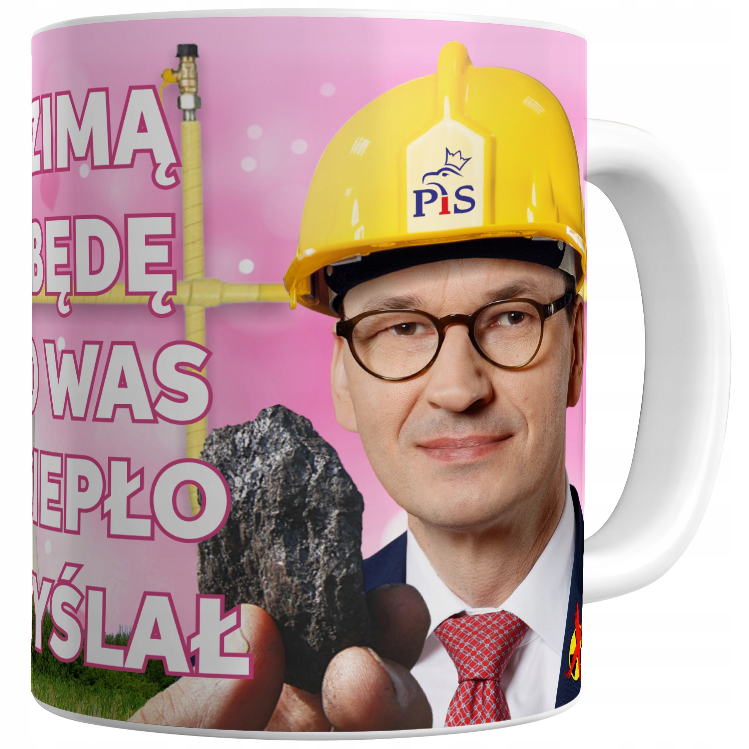 

Kubek Anty Pis Premier Morawiecki Inflacja