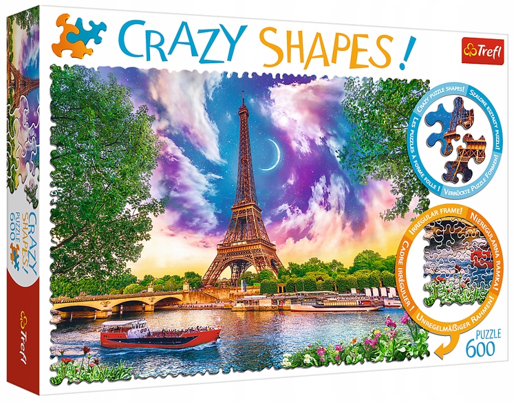 

Trefl Puzzle Crazy Shapes 600 El Paryż 11115
