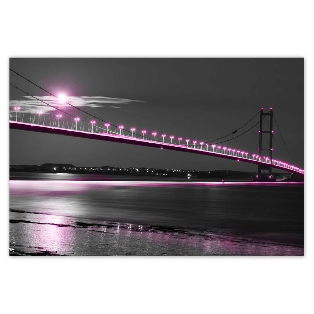 Plakáty 200x135 Fialové osvětlení