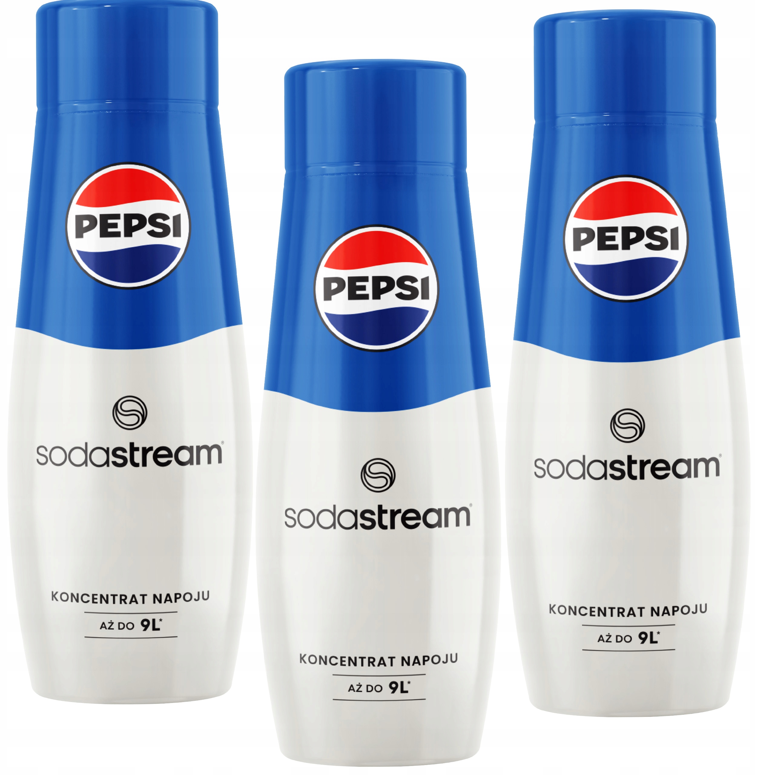 Levně Sodastream Sada 3x Pepsi sirupů pro perlivou vodu ze saturátoru Koncentrát