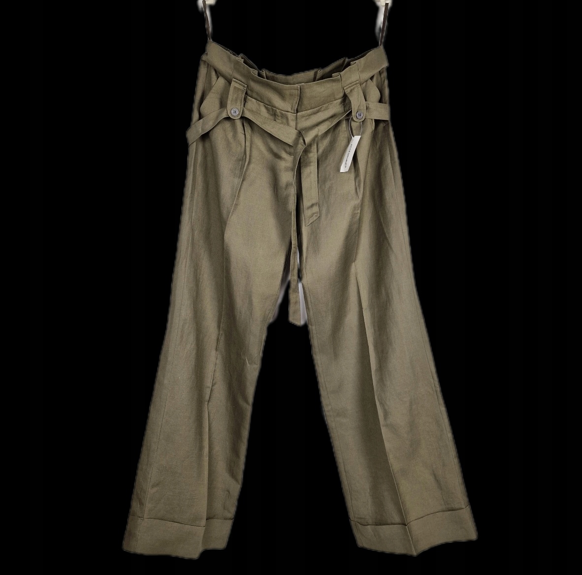 ESSENTIDAL STYLE NOWE LNIANE SPODNIE r.40 Rozmiar 40