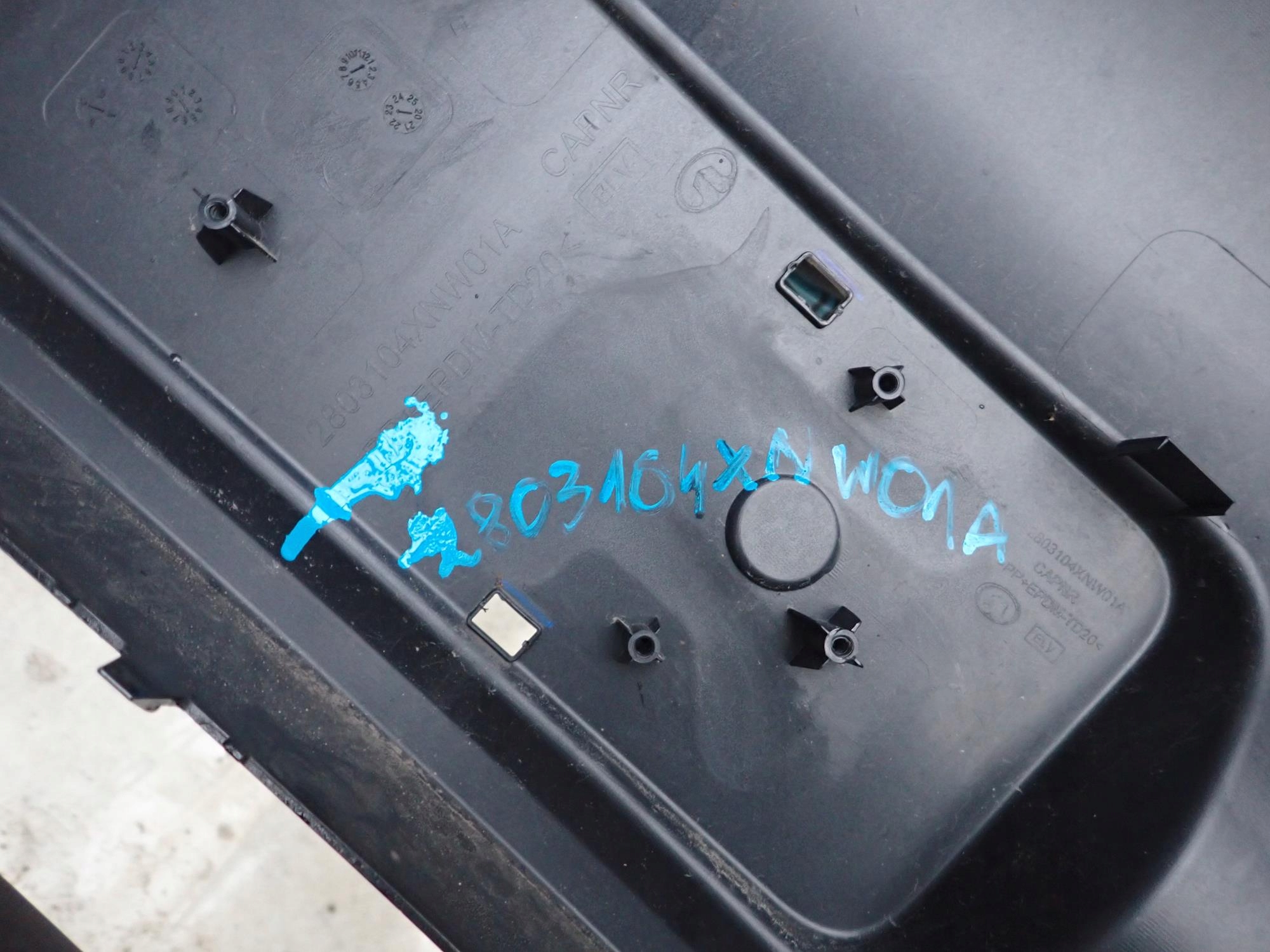 ORA GOOD CAT 20-> bumper front front