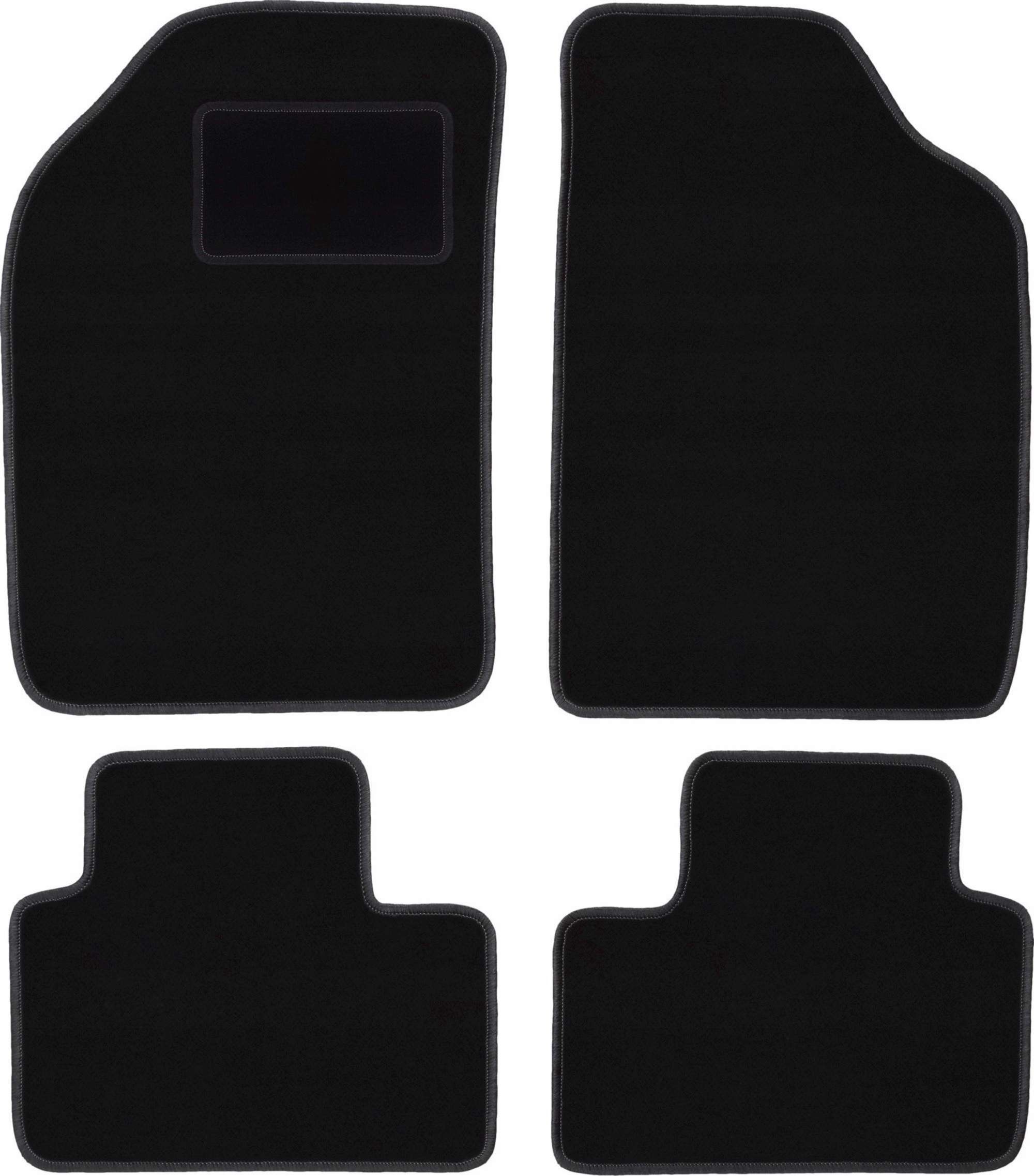 velurové autokoberce pro automobily Lancia Ypsilon I hatchback (1996-2003)