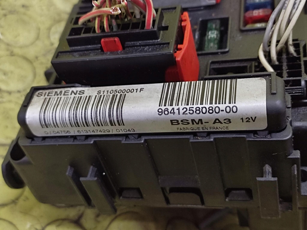 CITROEN C5 modul BSM 9641258080