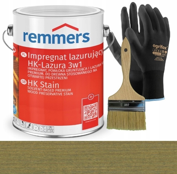 

Remmers Hk-lasur impregnat Zieleń Solna 2,5L