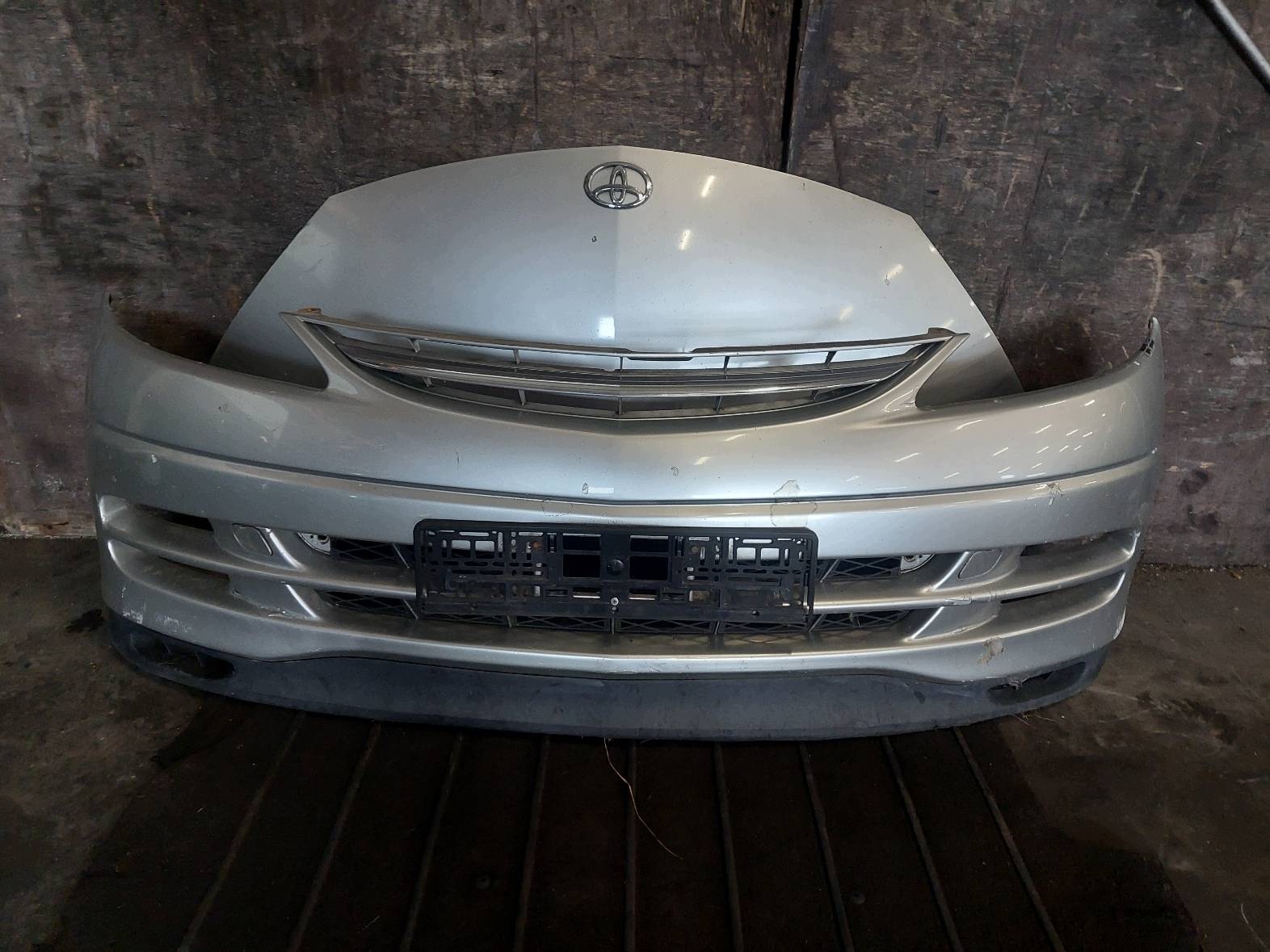 complete front bonnet bumper light fender TOYOTA PREVIA II 1C0