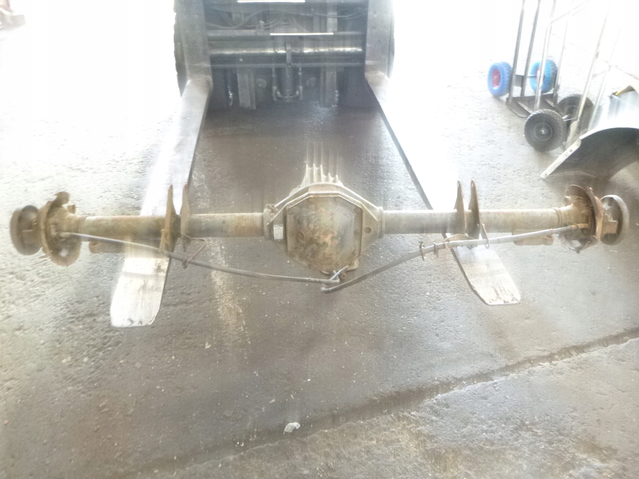 differential rear axis complete Mercedes Sprinter 2.9d 1999r. przelozenie 35:8