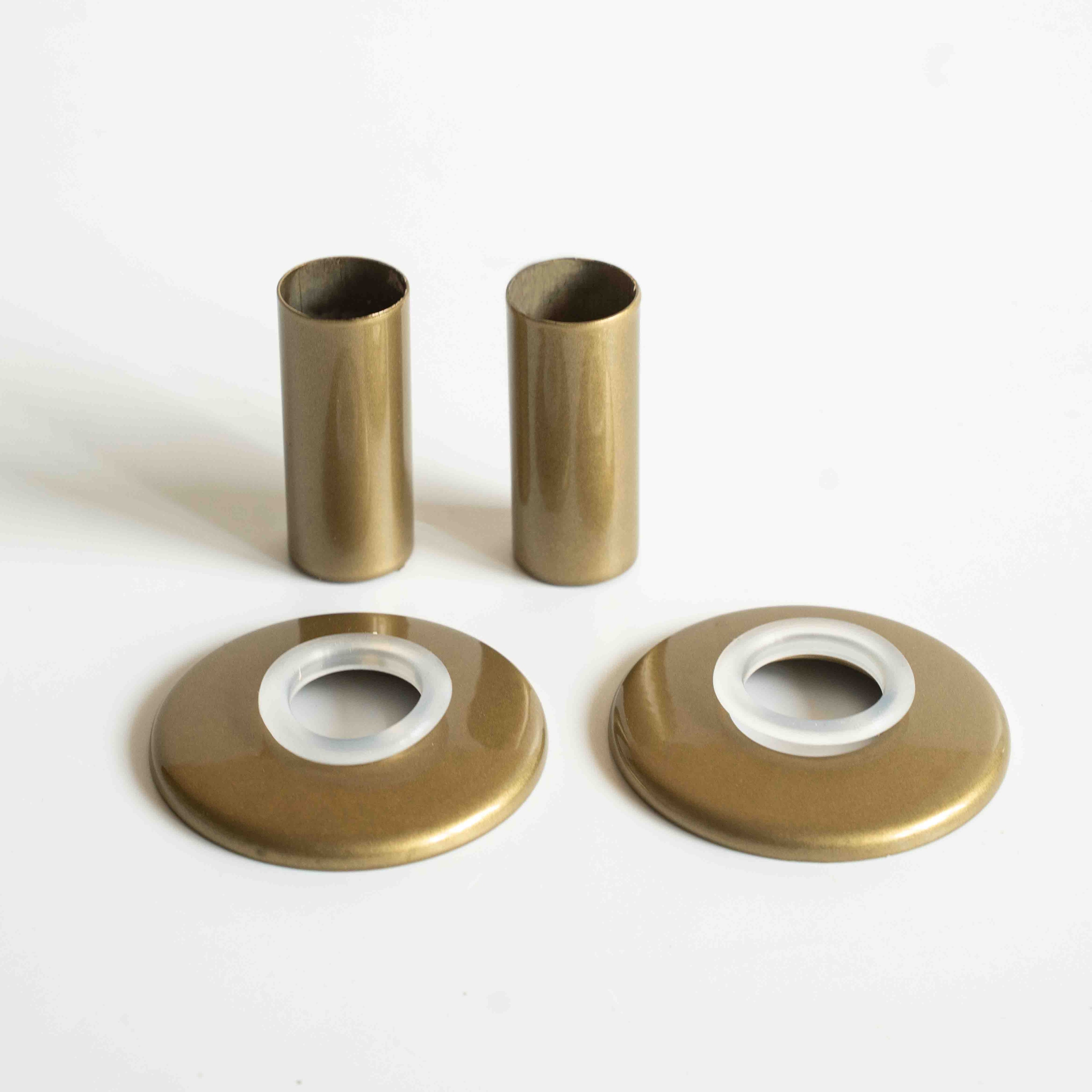 Maskovací Sada, 2 Jednotlivé Rozety S Pouzdry, Světlý Antik