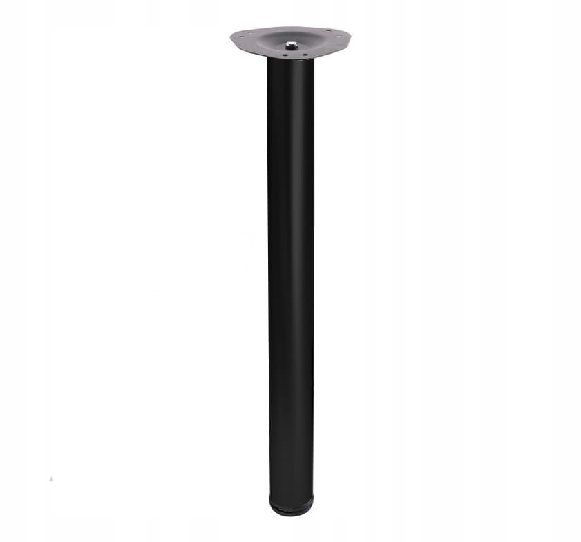 

Noga do stołu/biurka regulowane, czarna, 710 mm