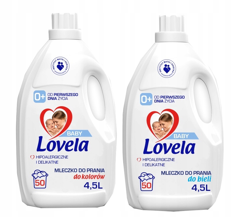 

Lovela Mleczko Baby Mix 2x4,5L Kolor Biel
