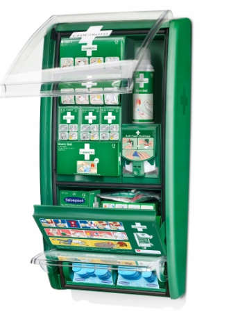 APTECZKA ŚCIENNA CEDERROTH First & Burn Station 51011003 Wyrób medyczny tak